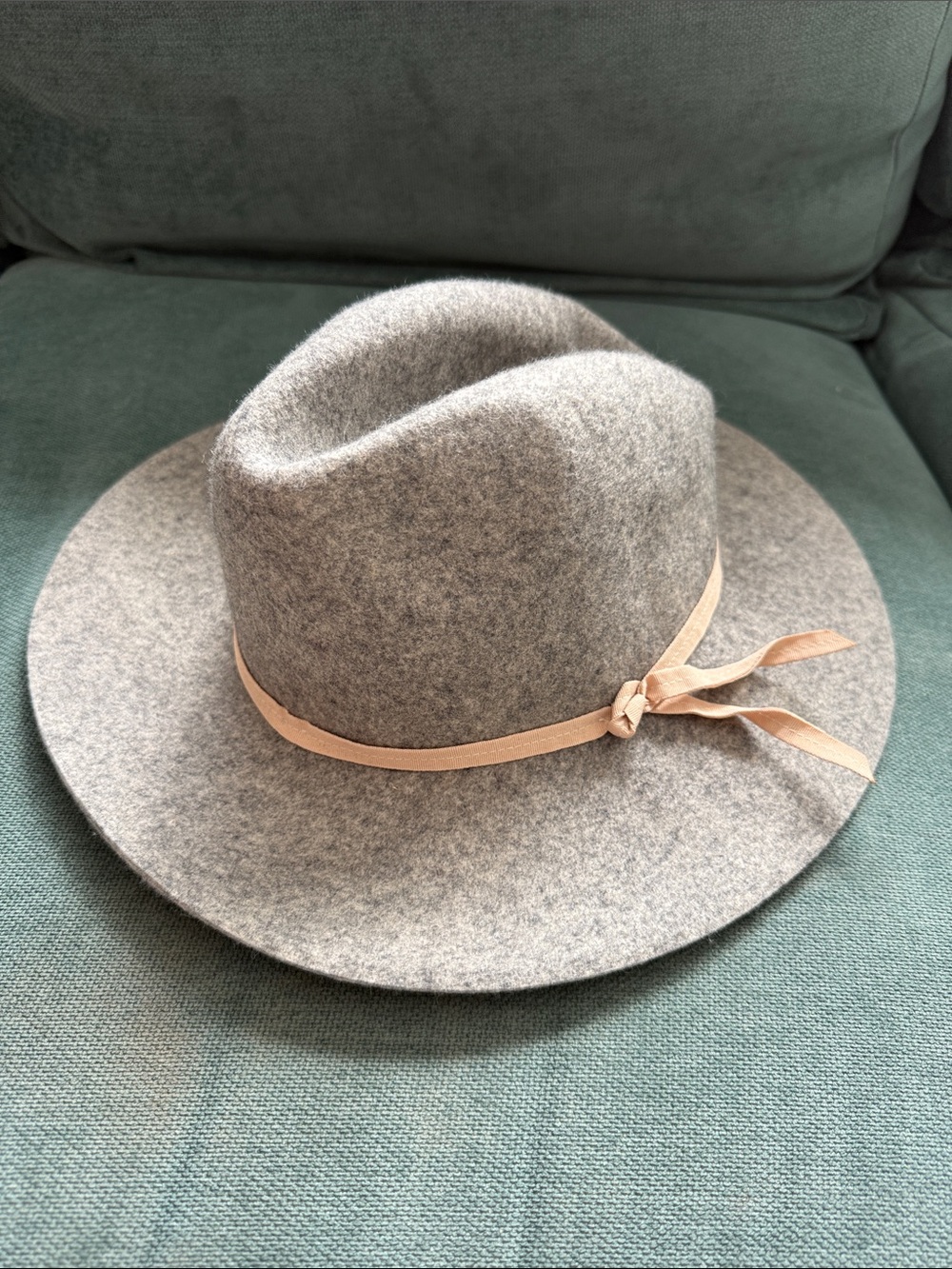Old Navy Heather Gray Wool Panama Hat Sz S/M